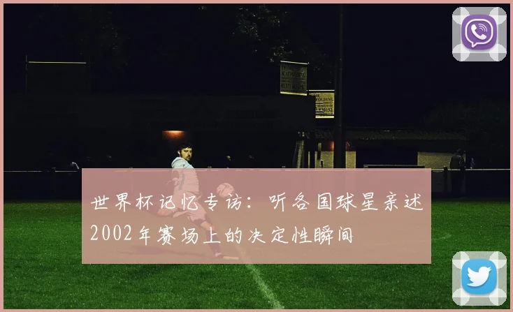 世界杯记忆专访:听各国球星亲述2002年赛场上的决定性瞬间